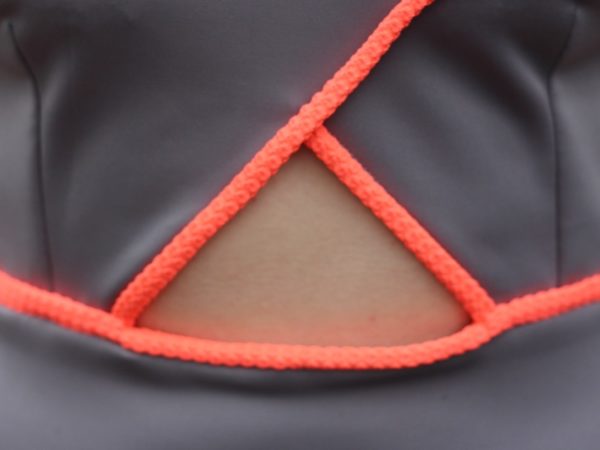 Triple Triangle dress - cutout detail