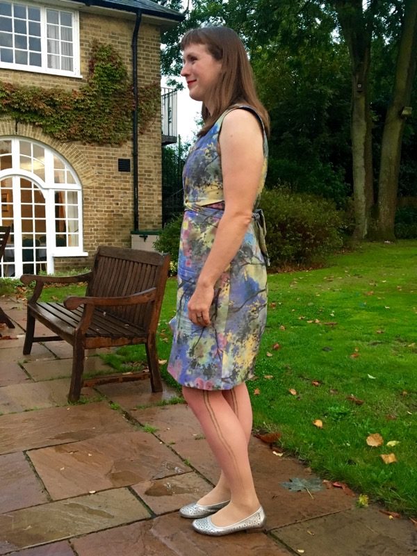 A watercolour silk noile dress – FehrTrade