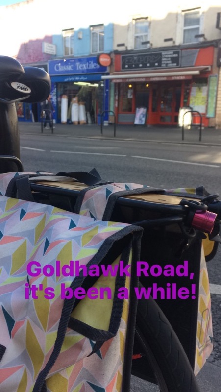 Goldhawk Road - bike