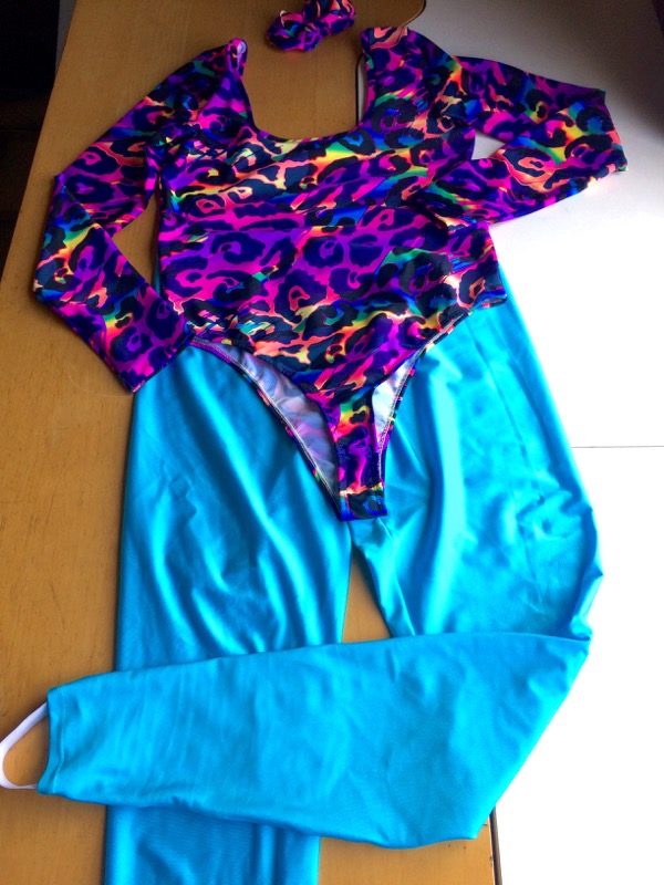 A totally 1980s jazzercise costume – FehrTrade