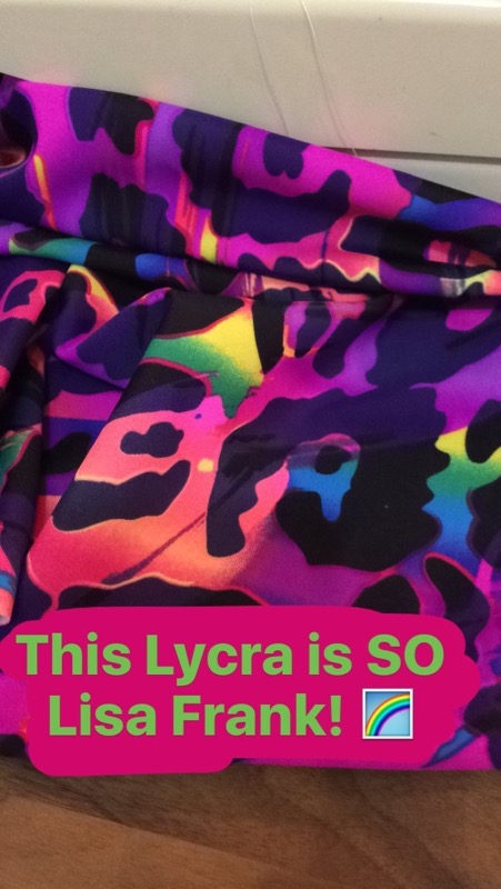 lisa Frank lycra