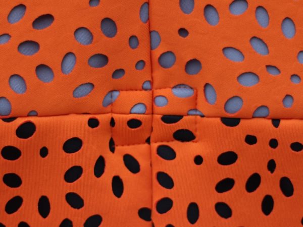 sewdots jacket - fabric detail