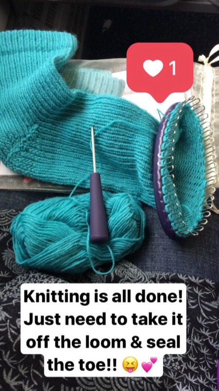 I loom knitted a sweater! – FehrTrade