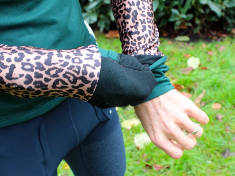 How to add hand mitts or a turtleneck to the Winter Base Layer