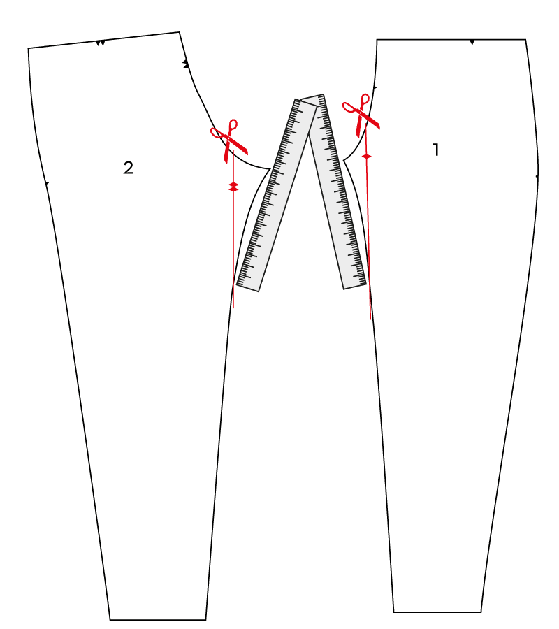 How to sew gusset & curved waistband easily. Super G Tights