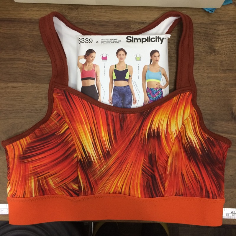 Simplicity Pattern 8560 Women's' Knit Sports Bras – Remnant House Fabric