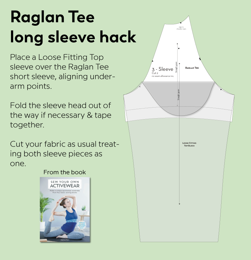 Raglan Tee long sleeve hack illustration