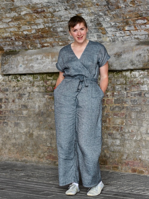 The Del jumpsuit sewing pattern by Seamwork