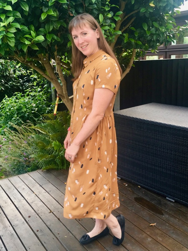 A mustard Saraste shirtdress – FehrTrade