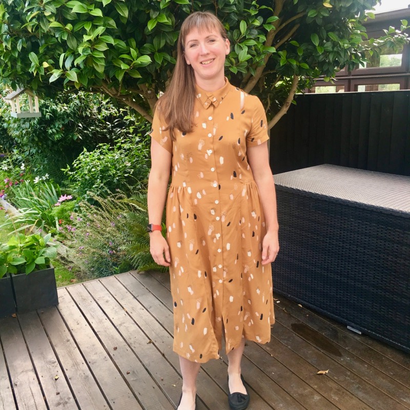 A mustard Saraste shirtdress – FehrTrade