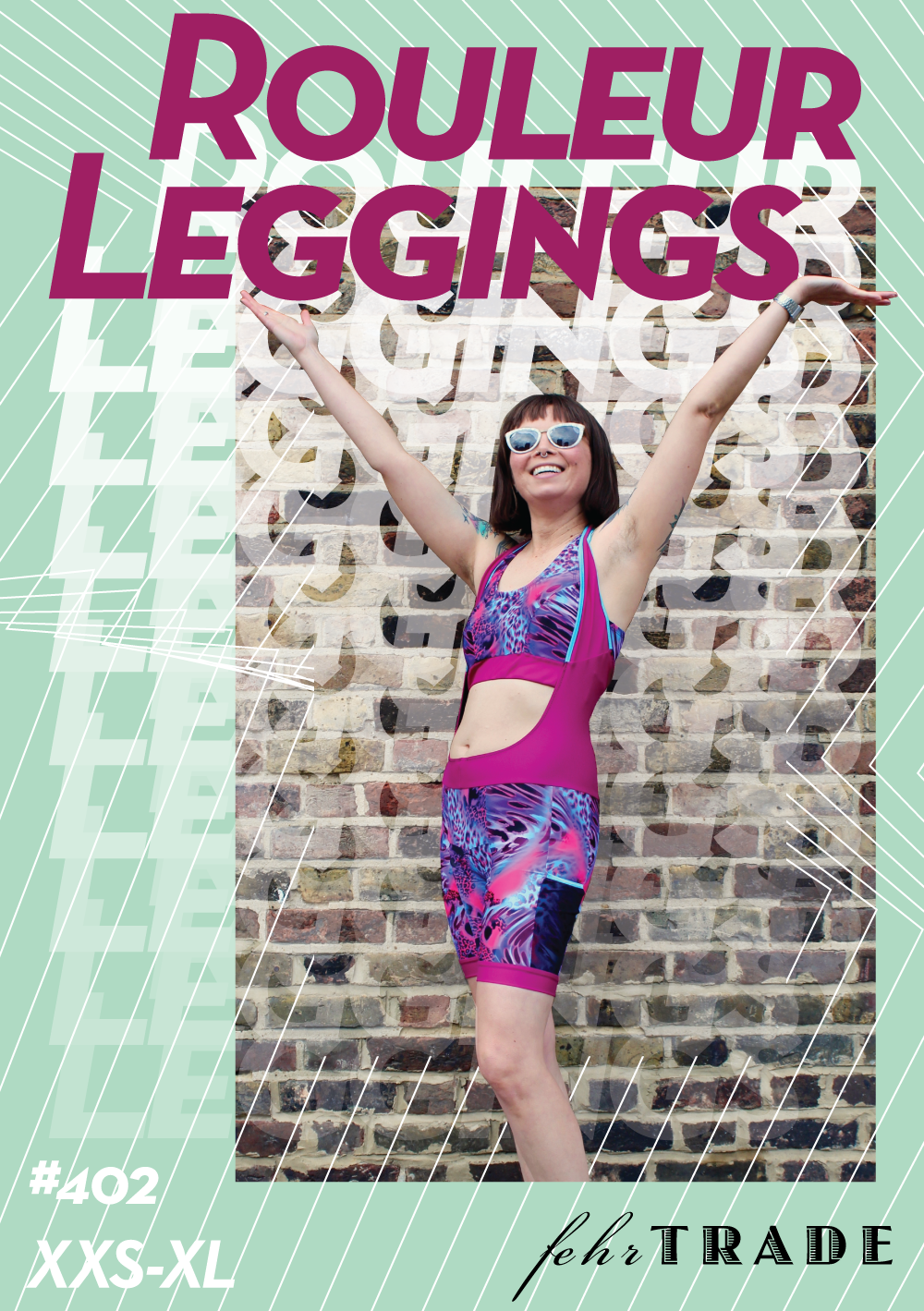 Rouleur Leggings pattern front cover