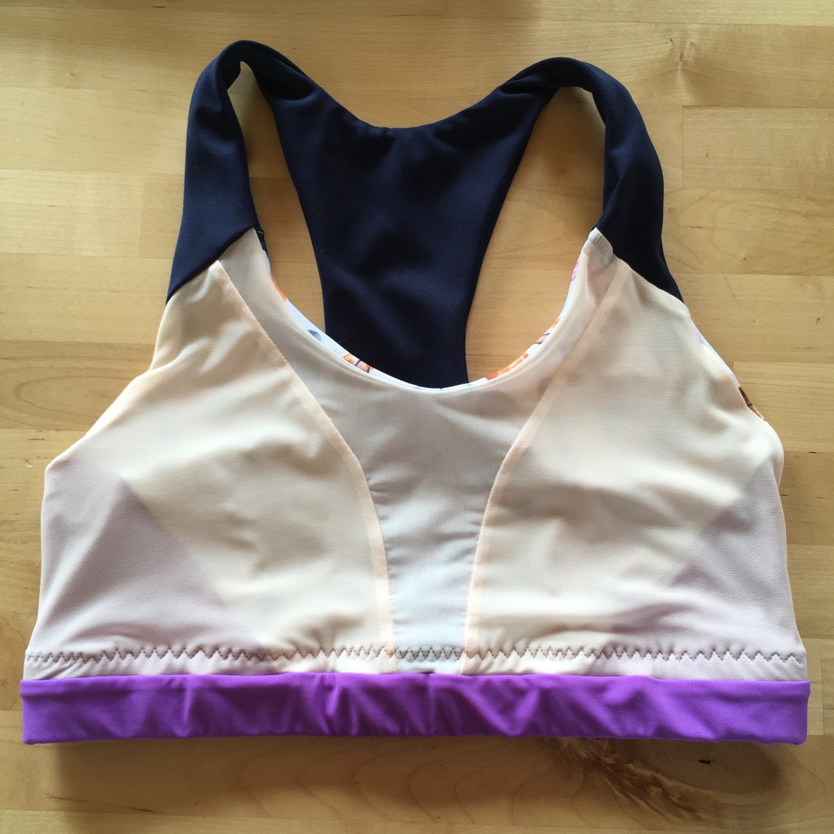 Making the Jalie Crop Top Sports Bra Reversible