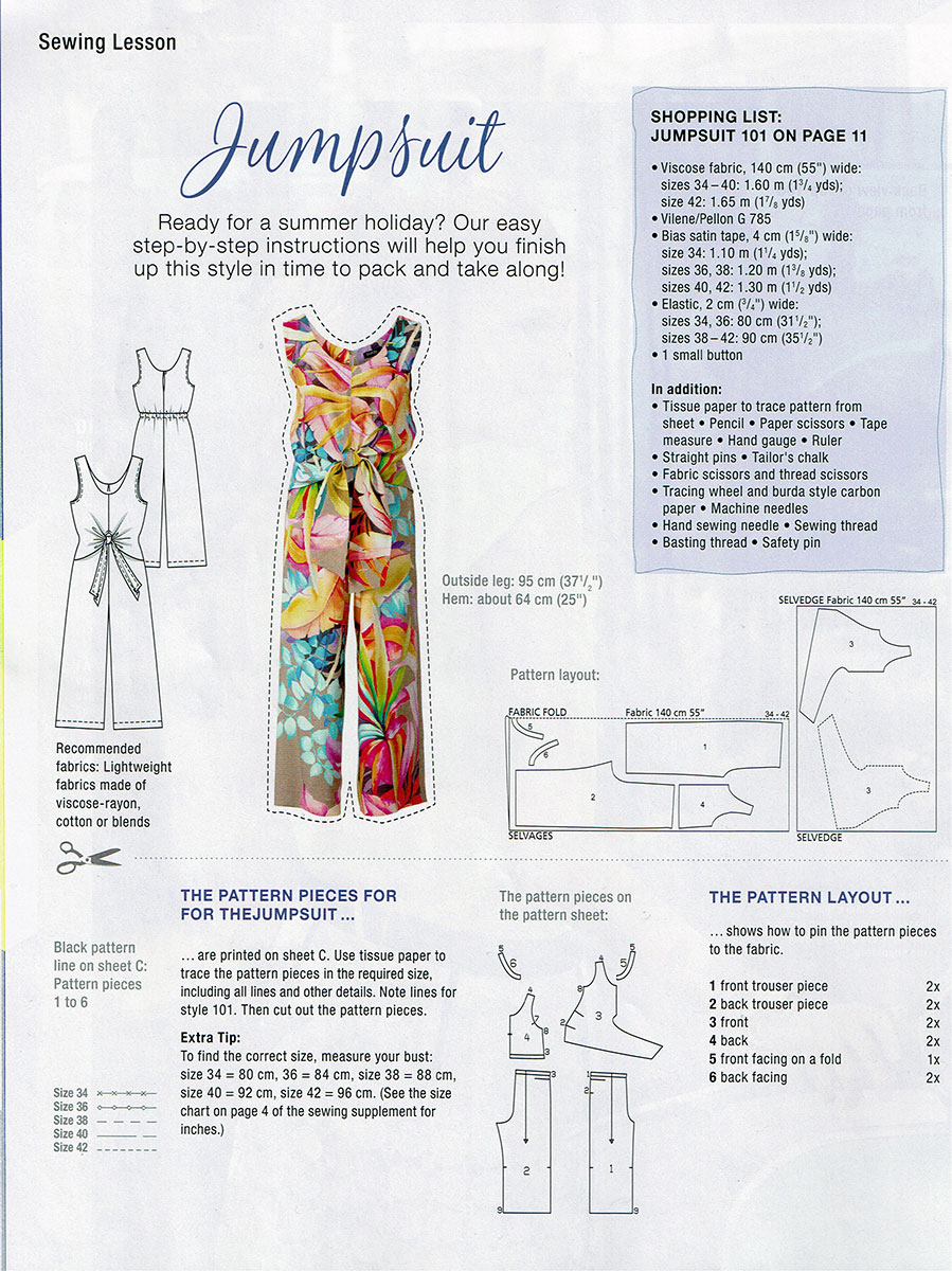 Burda Tracing Paper for dressmaking