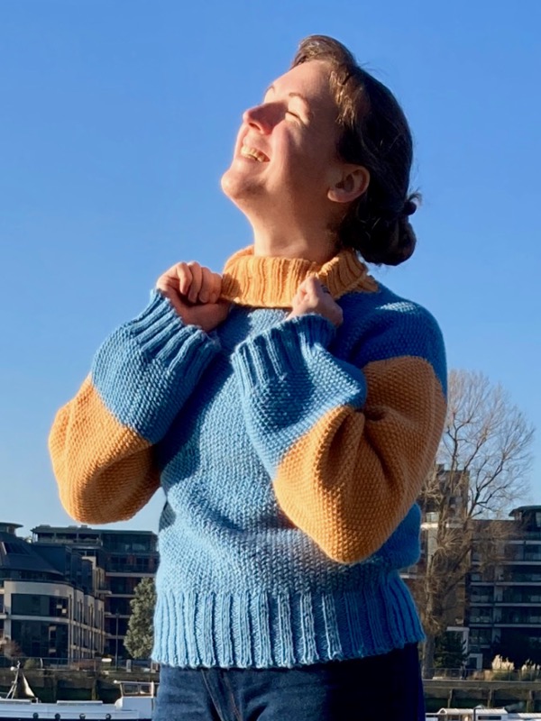 I loom knitted a sweater! – FehrTrade