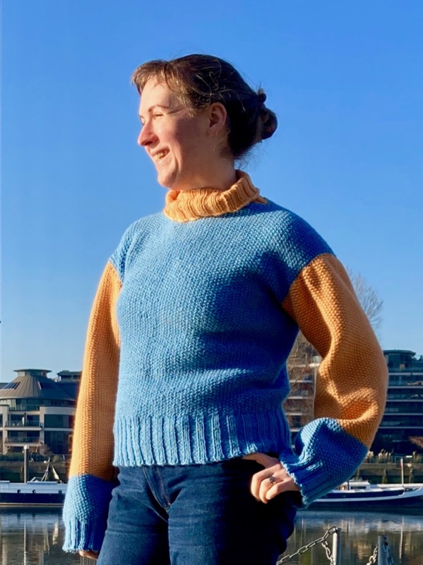 I loom knitted a sweater! – FehrTrade