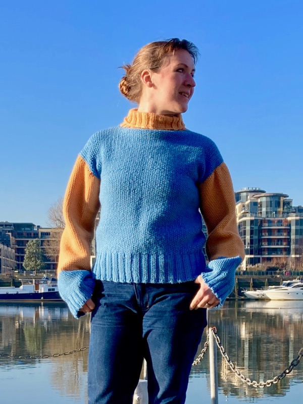 I loom knitted a sweater! – FehrTrade