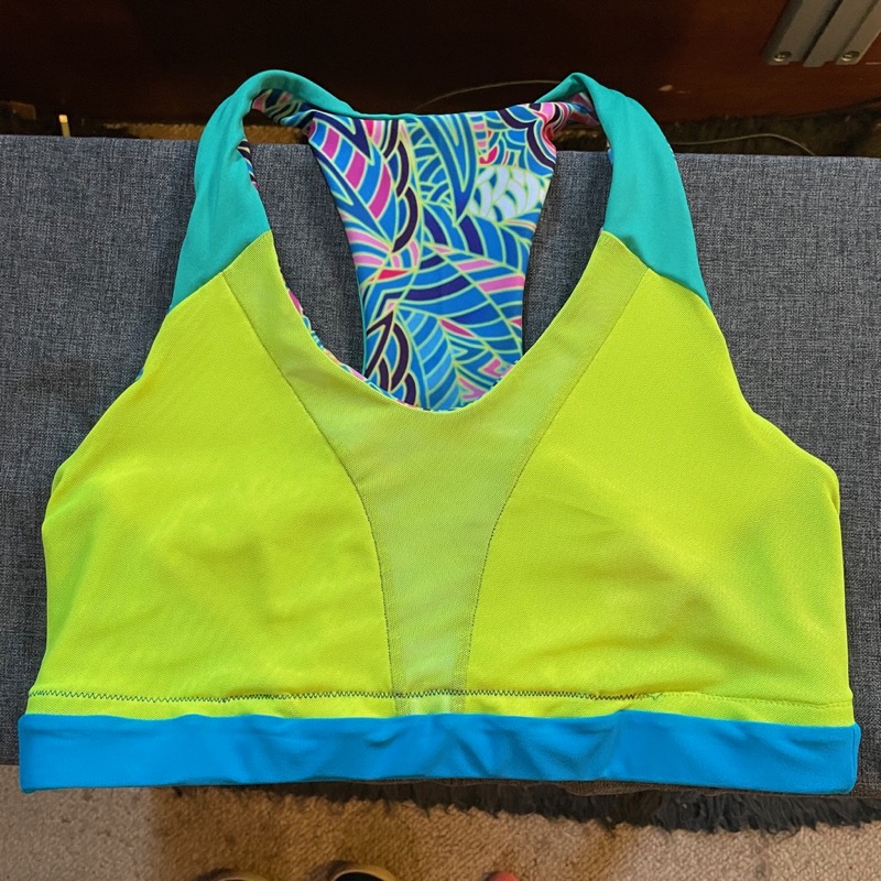 This is the sports bra I ran the London Marathon in