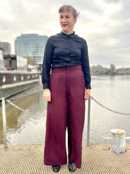 A Claudia tribute outfit – the trousers – FehrTrade
